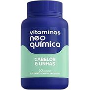 Vitaminas Neo Quimíca Cabelos e Unhas 60 Capsulas
