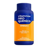 Suplemento Alimentar de Ômega 3 Vitaminas Neo Quimica com 60 Cápsulas