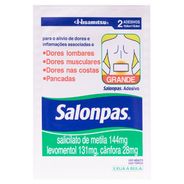 Adesivo Salonpas Grande com 2 unidades