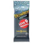Blowtex Preservativo Lubrificado Leve 9 Pague 6 Unidades