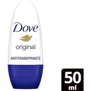 Desodorante Roll-On Dove Original Feminino Sem Álcool 48h 50ml
