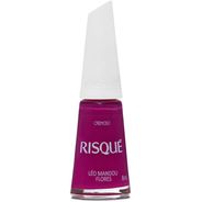 Esmalte Cremoso Risqué Leo Mandou Flores 8ml