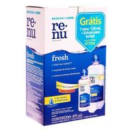 Kit Renu Fresh para Lentes Solução 355ml + Solução com 120ml