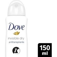 Desodorante Antitranspirante Aerosol Dove Invisible Dry 150Ml