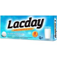 Lacday 8 comprimidos mastigáveis