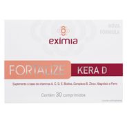 Suplemento Vitamínico Exímia Fortalize Kera D - 30 Comprimidos