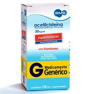 Acetilcisteína 20mg/ml Xarope Infantil 120ml EMS