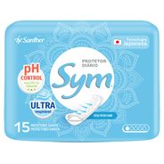 Sym Absorvente Protetor Diário Sem Perfume, Branco