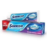 Creme Dental Sorriso Tripla Limpeza Completa 120G