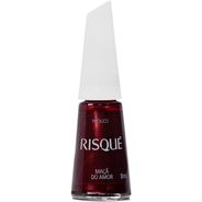 Esmalte Risqué Metálico Maçã do Amor com 8ml
