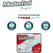 Fralda Geriátrica Masterfral Confort XG 18 Unidades