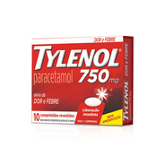Tylenol Paracetamol 750mg 10 comprimidos