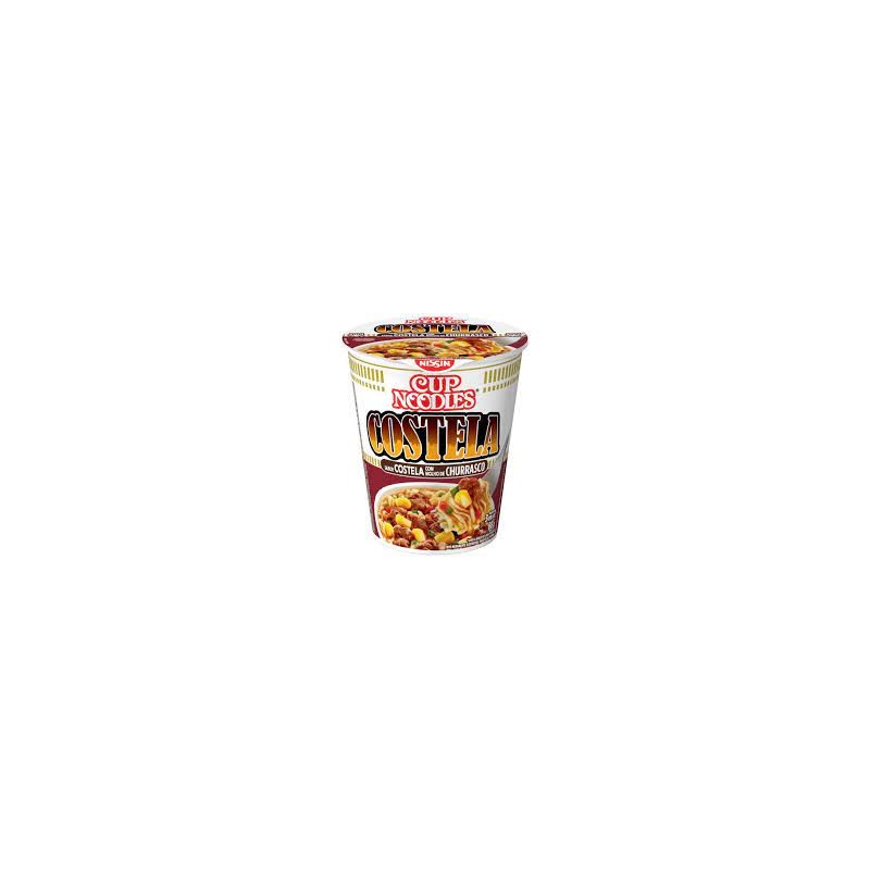 Mac. Lamen Cup Noodles 68 G Costela Com Molho De Churrasco
