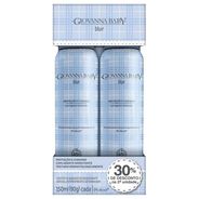 Kit Desodorante Aerosol Giovanna Baby Blue Feminino 48h 150ml 2 unidades