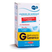 Cloridrato de Ambroxol 15mg/5ml 120 EMS