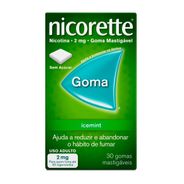 NICORETTE ICE MINT 2MG CX 30 GOMAS