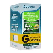 Dipirona Monoidratada Solução Oral 50Mg/Ml Com 100ml Germed