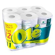 Papel Higienico Ole 20M Com 12Unidades