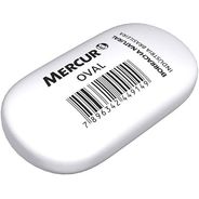 Borracha Branca Oval Mercur
