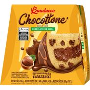 Panetone Maxi Chocotone Chocolate Avelã 450g Bauducco