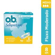 O.B. Sempre Livre Médio 8un