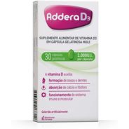 Vitamina D 2.000UI Addera D3 30 cápsulas