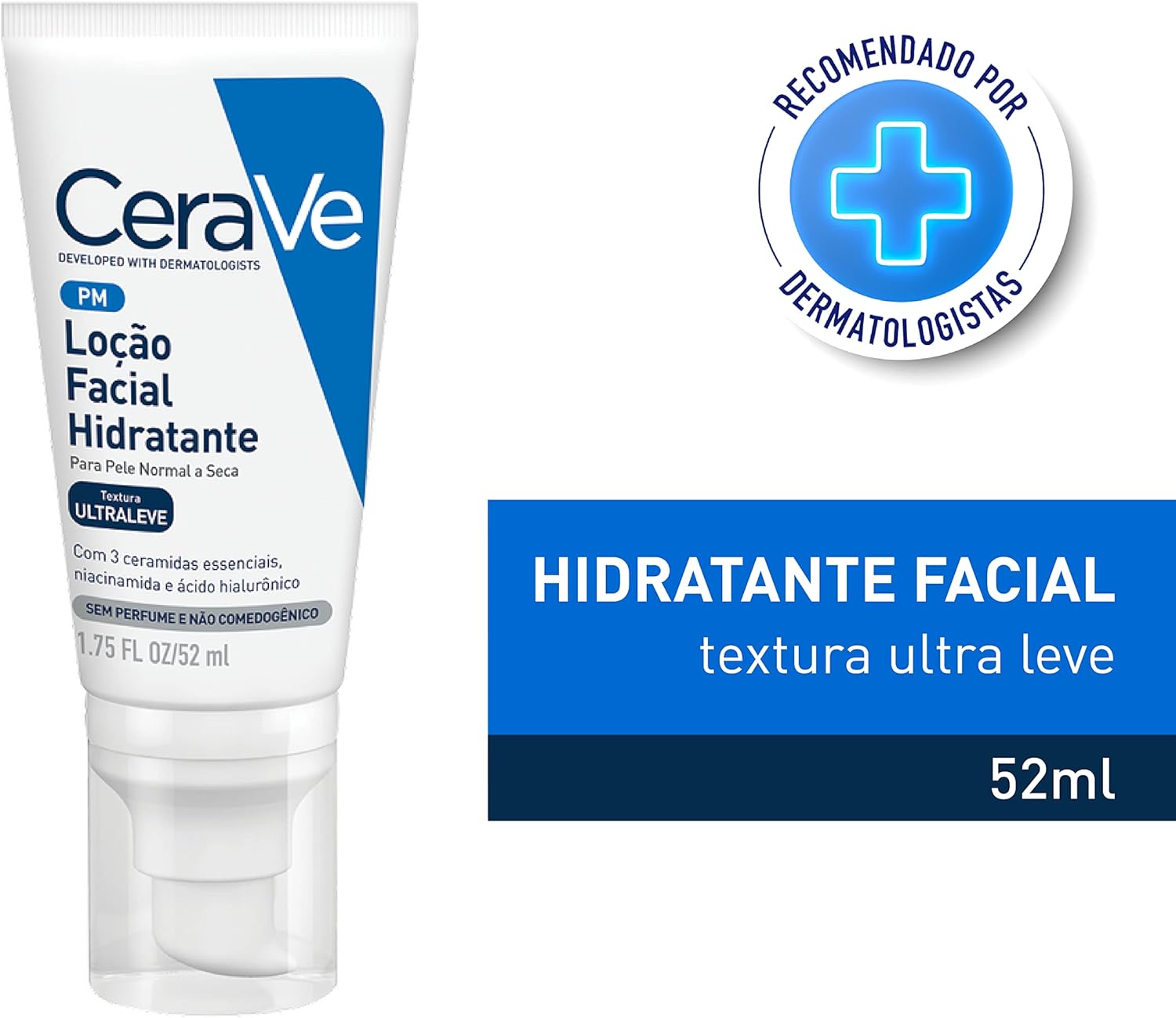 CeraVe Loção Hidratante Para o Rosto 52 Ml