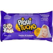Lenço Umedecido Piquitucho Pratic Aloe Vera Vitamina E 48 Unidades
