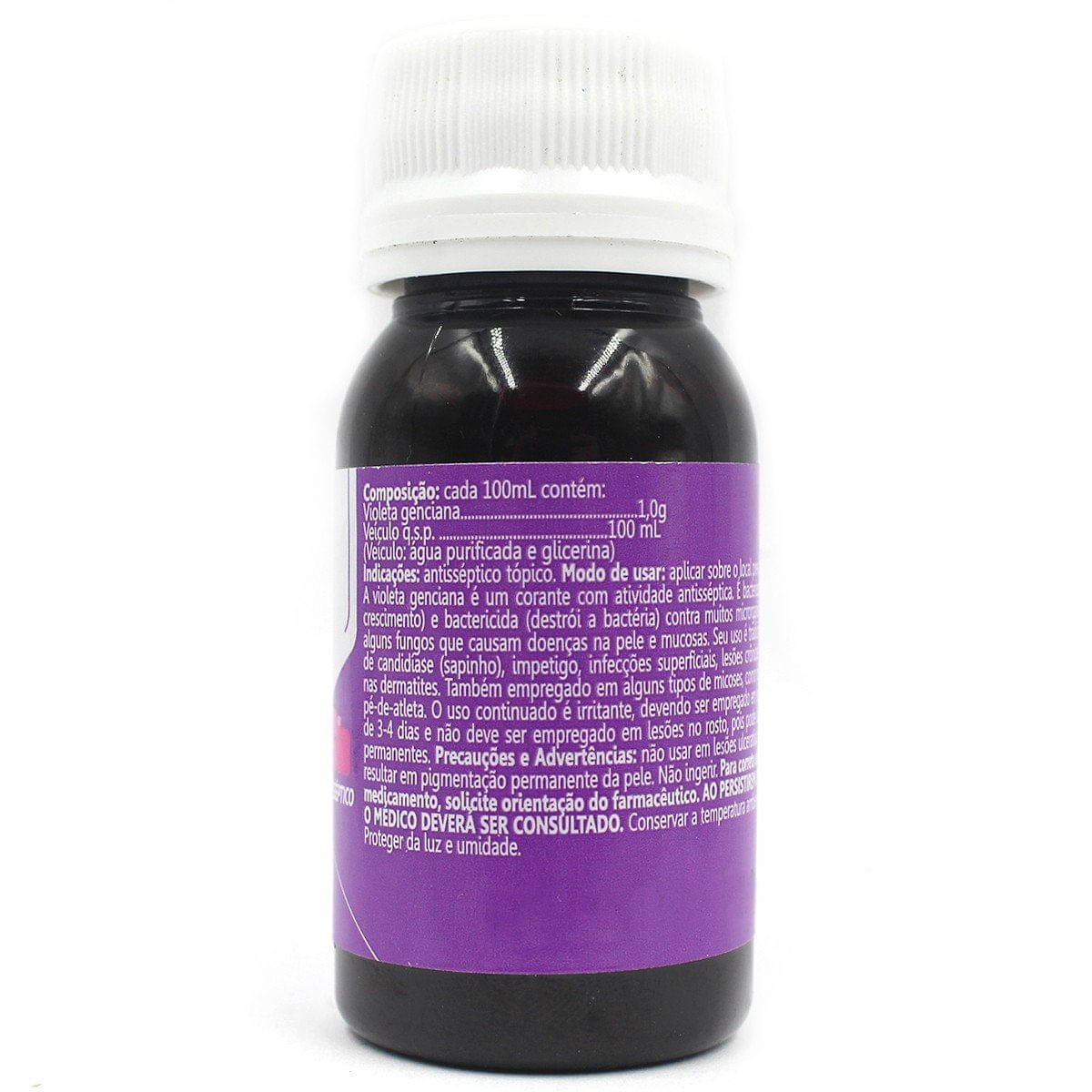 Violeta Genciana Solução 1% 30Ml Uniphar