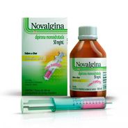 Novalgina Dipirona Monoidratada 50mg/ml Solução Oral Infantil 100ml