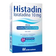 Histadin Loratadina 10mg 12 comprimidos