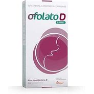 Metilfolato + Vitamina D 2000UI Ofolato para Gestantes 30 comprimidos