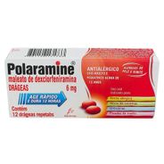 Polaramine 6mg 12 Comprimidos