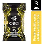 Preservativo Olla Prolong 3Unidades