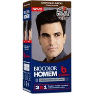Tonalizante Bozzano Biocolor Homem Castanho Medio