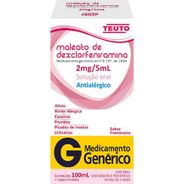 Maleato de Dexclorfeniramina Solução Oral
