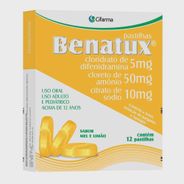 Benatux Mel E limão 12 Pastilhas