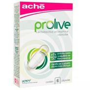 Suplemento Probiótico Prolive com 6 cápsulas