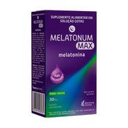 Melatonum Max Melatonina Sabor Menta Gotas 30ml