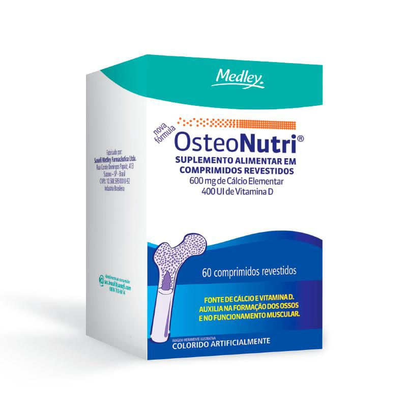 Osteonutri 600mg 60 Comprimidos
