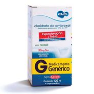 Cloridrato de Ambroxol 30mg/5ml Xarope 120ml EMS Genérico