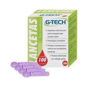Lancetas G-Tech 100Unidades