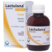 Lactulona 667mg/ml Xarope Sabor Ameixa com 120ml