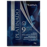Descolorante Yamá platinado 9 Tons, sachê com 20g