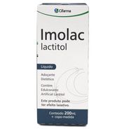 Imolac Lactitol Líquido com 200ml