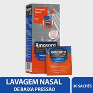 Rinosoro Alto Volume 9,0mg/ml Descongestionante Spray 30 Sachês