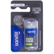 Fio Dental Sanifill Extrafino Sabor Menta 100 metros, Sanifill