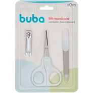 Buba, Kit Manicure Branco 3 Peças