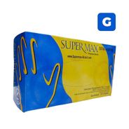 LUVA CIRURGICA SUPERMAX TAM G CAIXA  C/100 UN