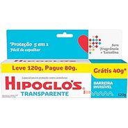 Hipoglós Transparente Creme Preventivo De Assaduras Leve 120g Pague 80g